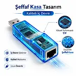 USB to RJ45 Ethernet Adaptör 10/100 Mbps LAN Kartı