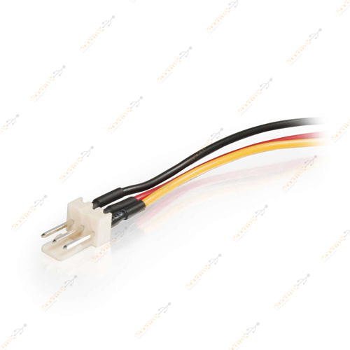 3 Pin Fan Power Güç Elektrik Uzatma Kablosu 10Cm
