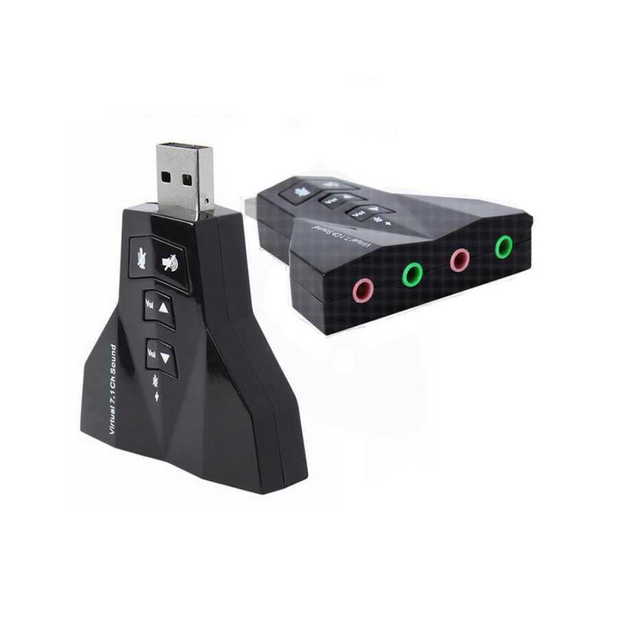 7.1 Virtual Sound 3D Usb Ses Kartı