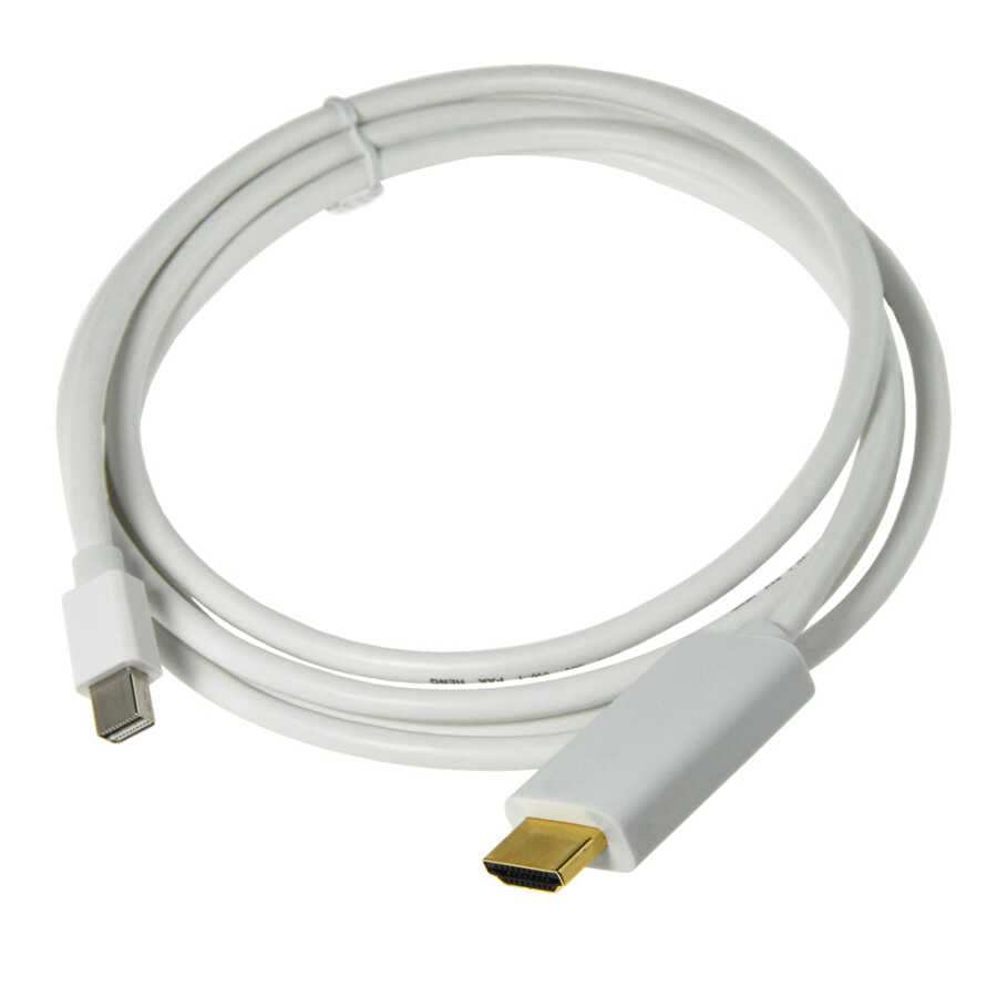 Mini Displayport to Hdmi Kablo Minidisplayport Thunderbolt Macbook - 1.8m
