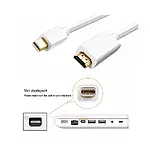 Mini Displayport to Hdmi Kablo Minidisplayport Thunderbolt Macbook - 1.8m