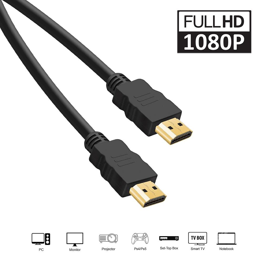 20 Metre HDMI Kablo - v1.4b - Full HD 3D 1080P 144Hz - Görüntü, Ses ve İnternet Aktarım Premium HDMI Kablosu