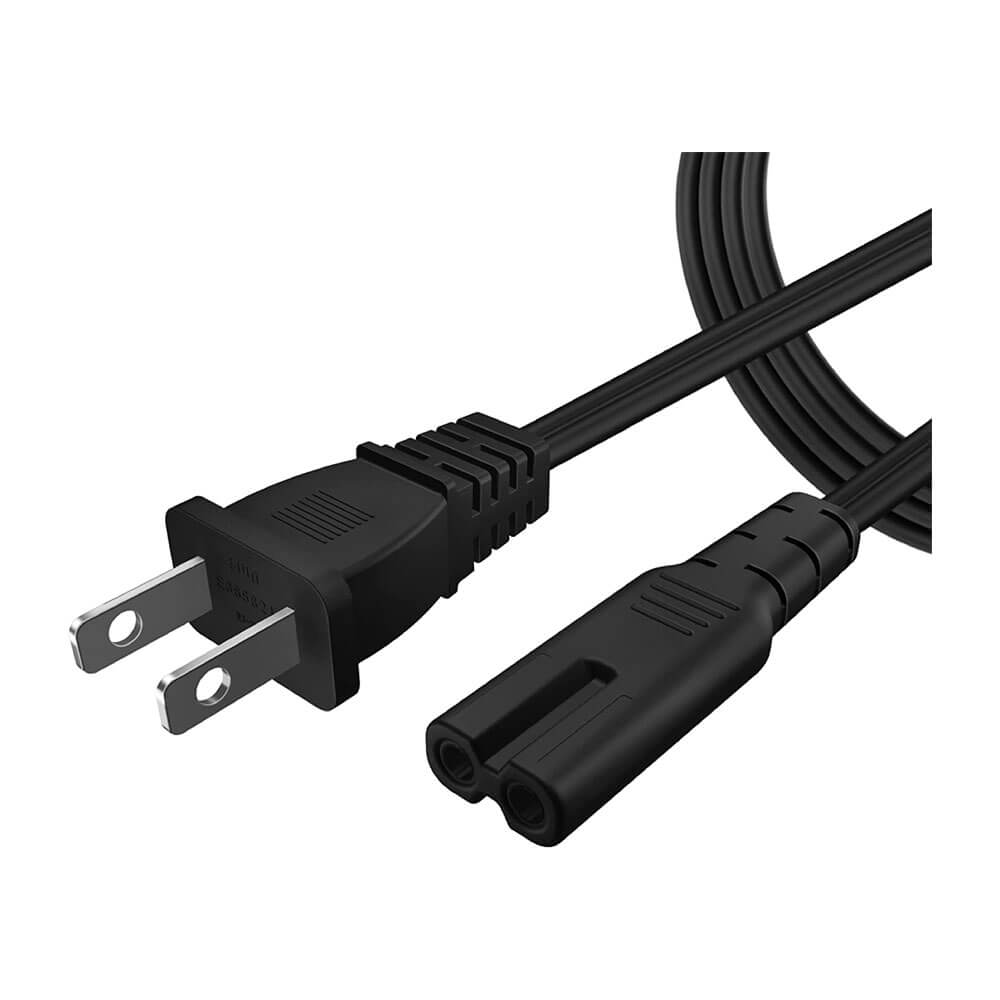 Amerikan USA Fiş Priz 2 Pin Power Kabo Güç Kablosu - 1.5 mt
