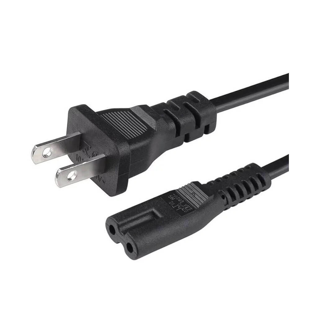 Amerikan USA Fiş Priz 2 Pin Power Kabo Güç Kablosu - 1.5 mt