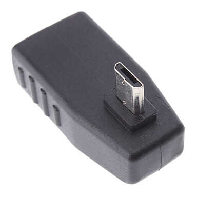 Micro USB OTG Çevirici 90 Derece Samsung Sony LG Xioami Huawei