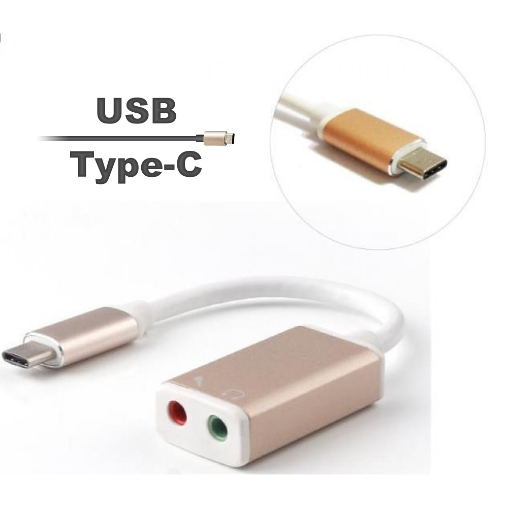 5.1 Kanal USB Type-C Ses Kartı