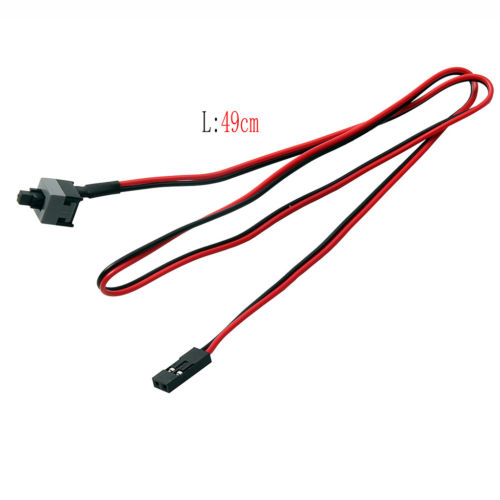 Anakart Açma Kapama Reset Switch Kablosu On Off Buton 50 CM