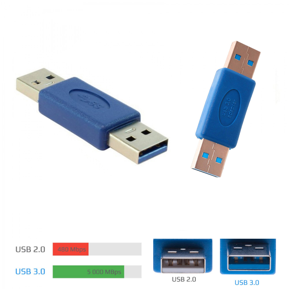 Usb 3.0 Erkek To Usb 3.0 Erkek Dönüştürücü