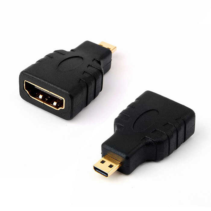 Micro Mikro Hdmi to Hdmi Çevirici Aparat - Hdmi Dişi Micro Hdmi Erkek Adaptör