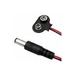 9V Pil Başlığı 9 Volt Dişi Pil Soketli Erkek Jaklı Kablo