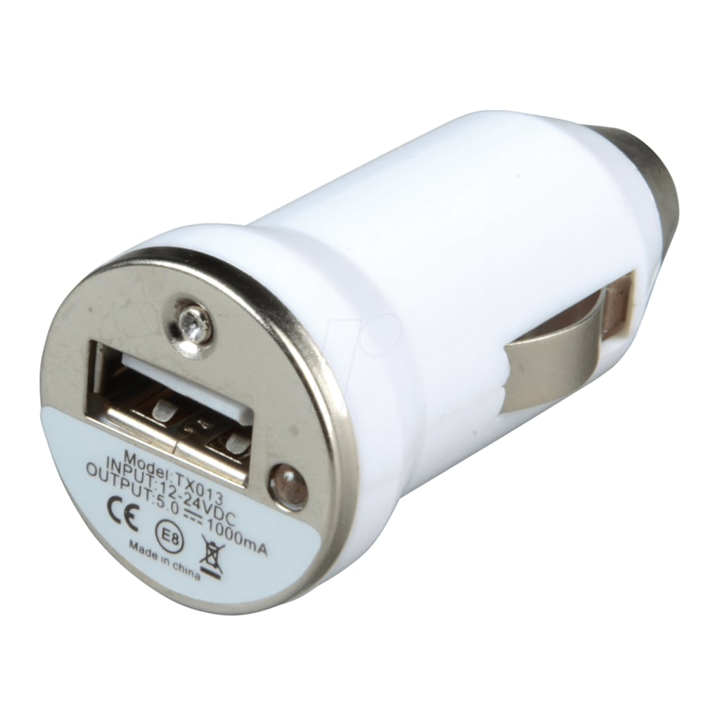 Araba Oto Çakmaklık Usb Araç Şarj Cihazı 1A Sony Lg Htc Samsung Beyaz (438570155)