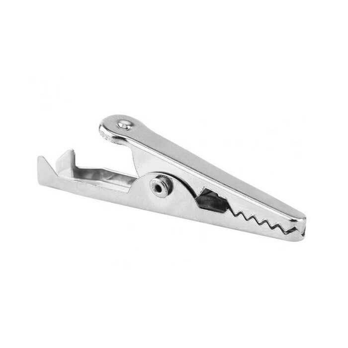 Timsah Ağızlı Klips Krokodil - 2 Li Set - Kırmızı + Siyah - 3.5Cm