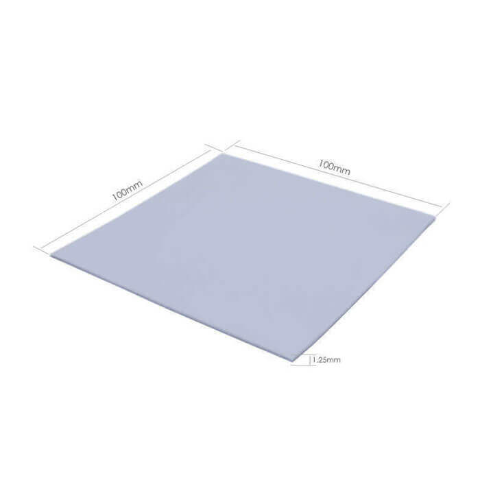 2Mm Chipset Soğutucu Termal Pad Ped Gri 2.0Mm x 100 x 100Mm