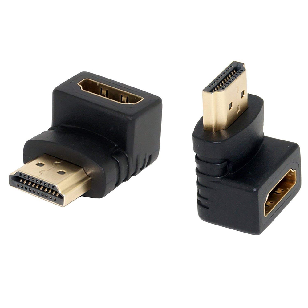 Hdmı Dirsek 90 Adaptörü Hdmı Erkek Dişi - Hdmı L Çevirici Uzatma