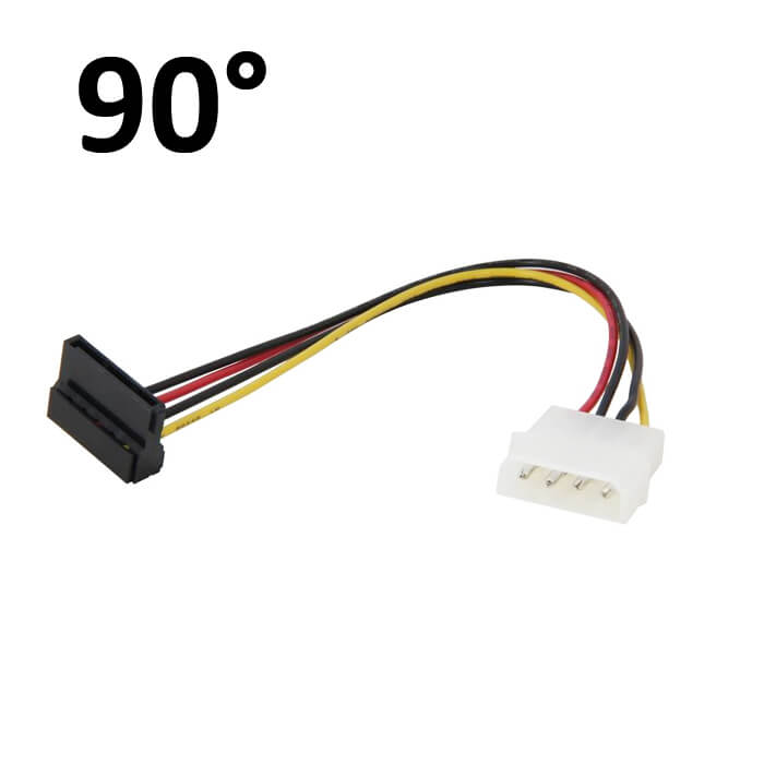90° Sata Power Kablo-Sata Güç Kablosu-Harddisk Dvd Elektrik Kablo