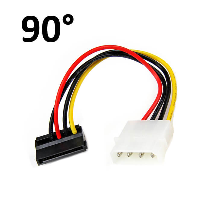 90° Sata Power Kablo-Sata Güç Kablosu-Harddisk Dvd Elektrik Kablo