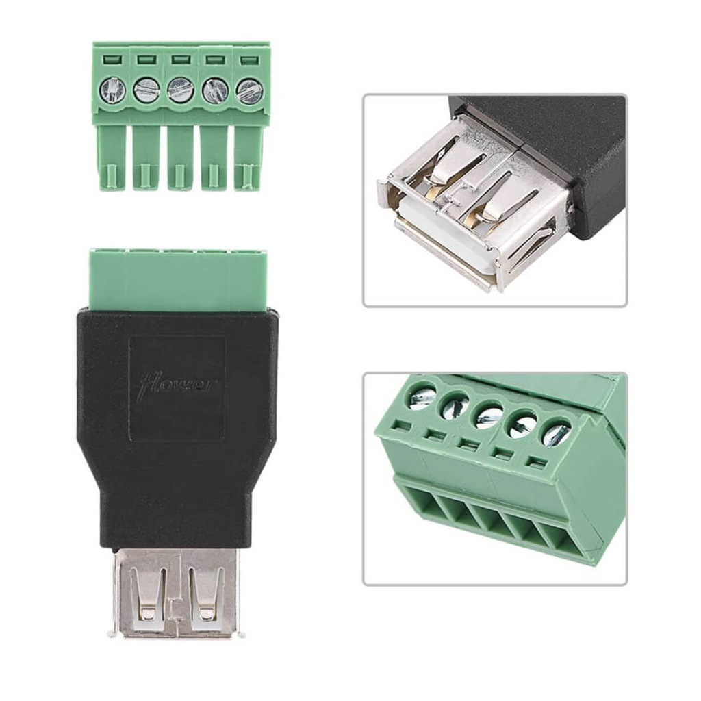 Usb A Dişi Balun Tipi Konnektör - Vidalı (451271051)