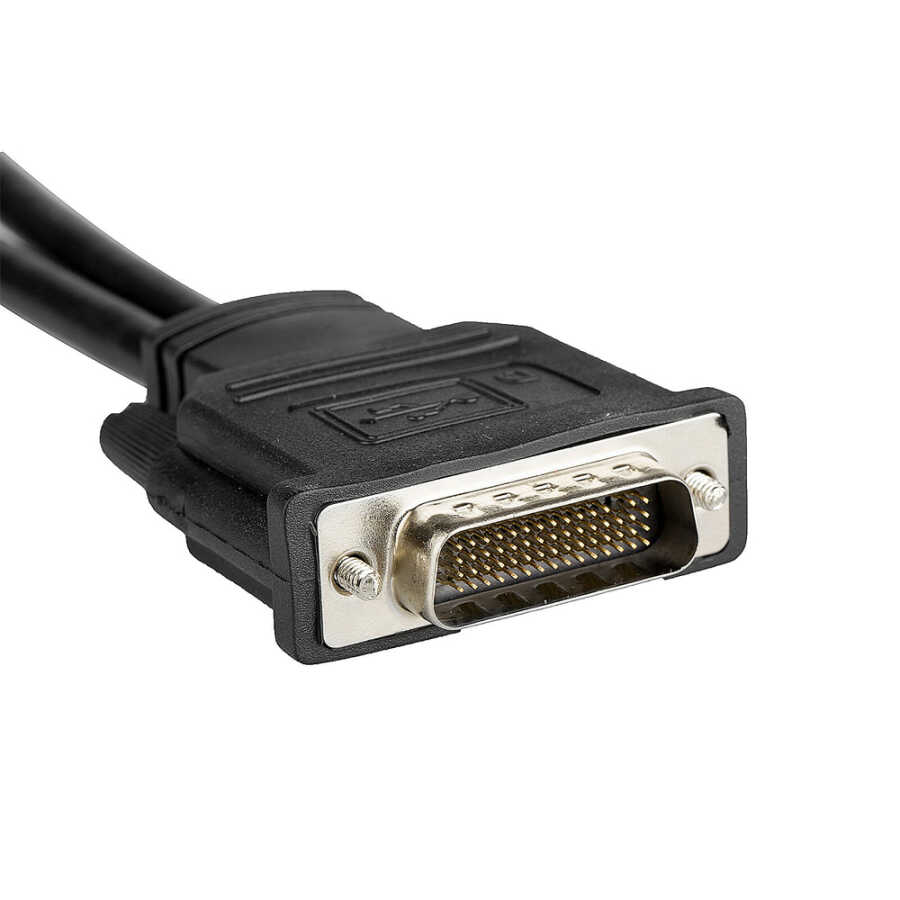 DMS-59 DMS59 Vga Splitter Kablo - 59 Pin Dvi to 2 Vga Çevirici