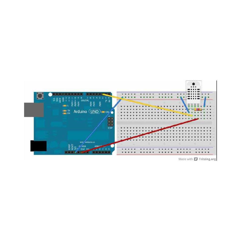 Dht22 Arduino Sensör Nem ve Sıcaklık Sensörü