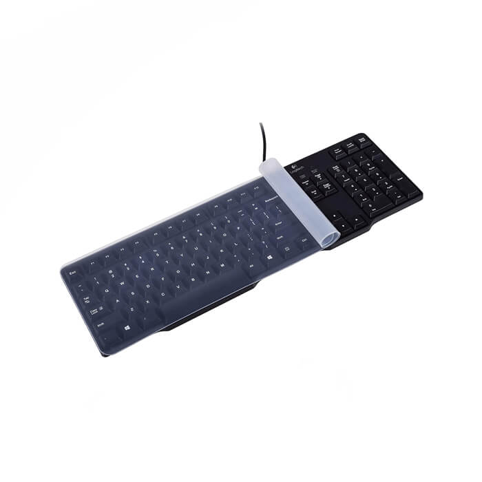 Bilgisayar Pc Klavye Silikon Koruyucu - 45*14Cm