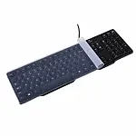 Şeffaf Silikon Klavye Koruyucu Masaüstü PC Klavye Koruma Kılıfı 45x14 cm