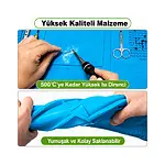 S160 Isıya Dayanıklı Silikon Ped Mıknatıslı Tamir Pedi 45x30cm