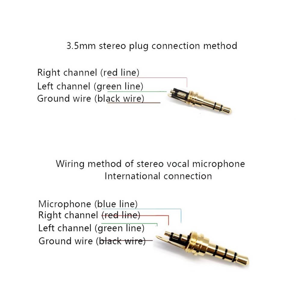 3.5Mm Stereo Jack Metal 3 Pin 4 Boğumlu Erkek Konnektör - TRRS Lehim Tipi Jak - Gri