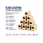 Adsl Kablo Uzatma Aparatı Rj45 Ek Cat5 Cat6 Ara
