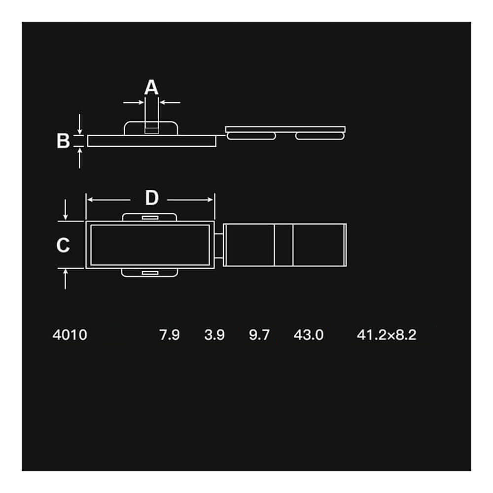 4010 Kablo Etiket Kutusu Kablo Markalama Işaretleme 40 10Mm