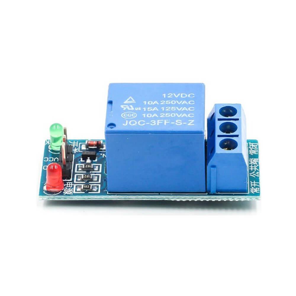 1 Kanal 12V Röle Kartı (Led'Li) ,Tekli 12V Röle Modülü