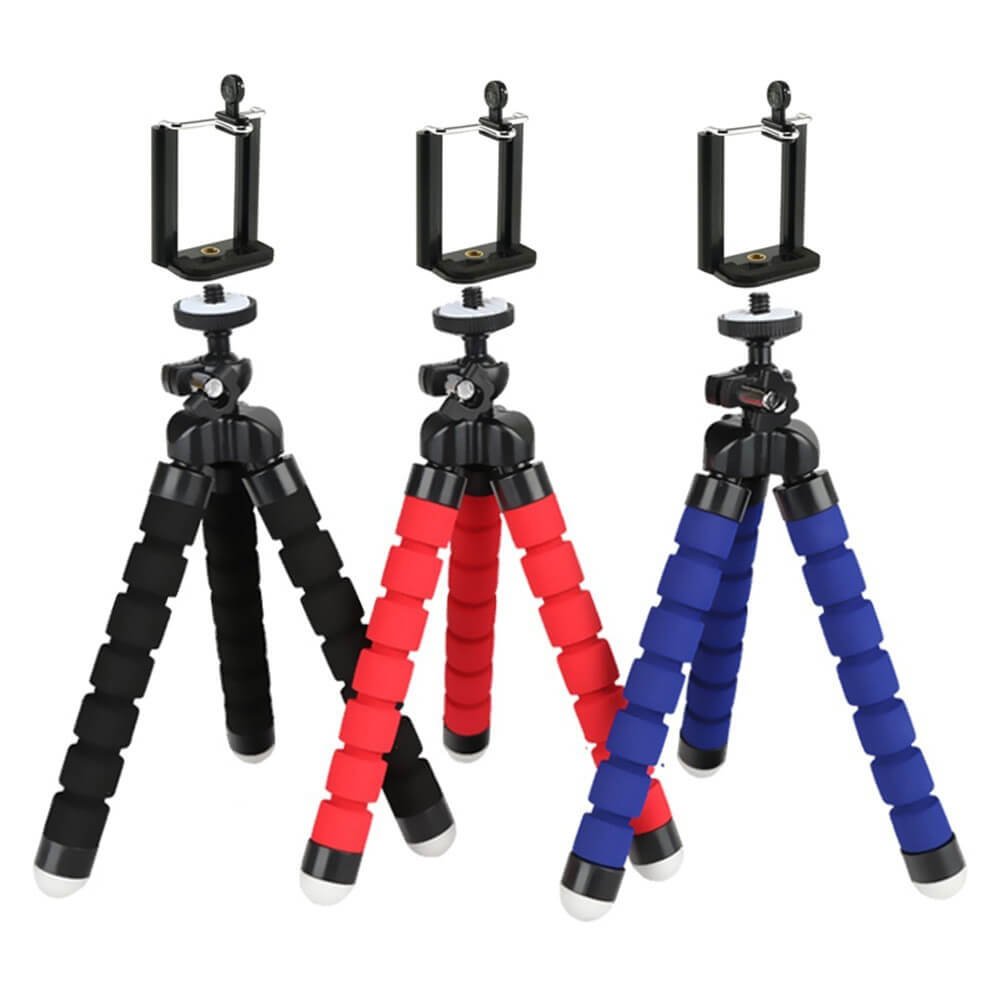 Iphone Samsung Xiaomi Ahtapot Tripod, Kamera Cep Telefonu Tripodu