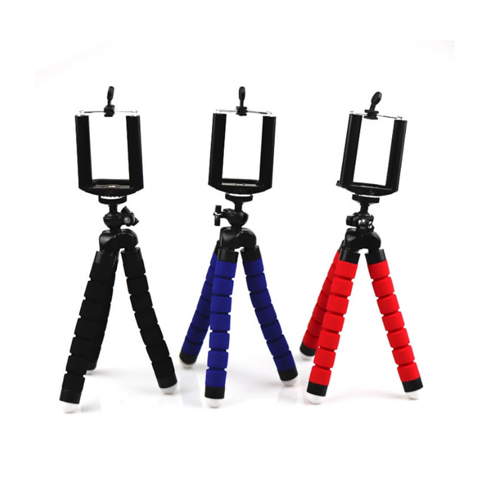 Iphone Samsung Xiaomi Ahtapot Tripod, Kamera Cep Telefonu Tripodu