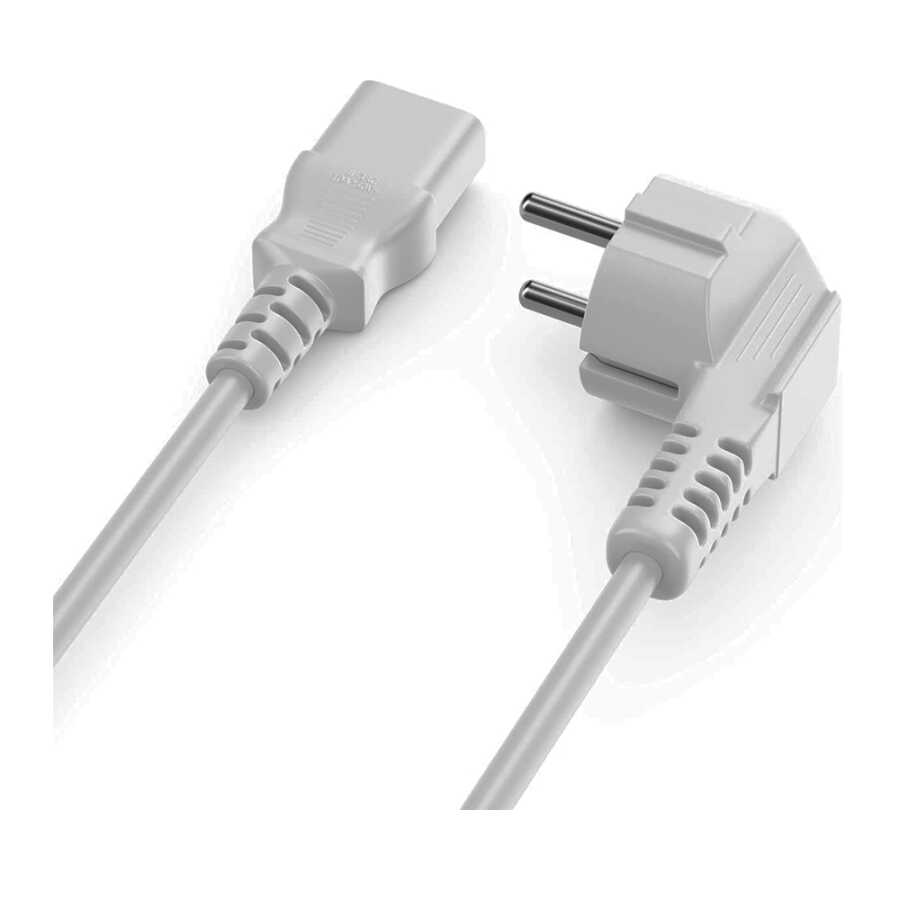 C13 Power Kablo Kasa Monitör Ekran Power Güç Kablosu - Standart Power Kablosu - 1.5 mt
