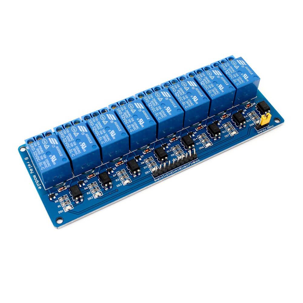 8 Kanal 12 V Röle Kartı