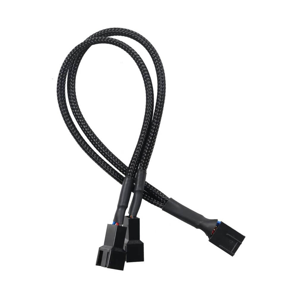 Fan Çoklayıcı Y Pwm Splitter Kablosu 4Pin Dişi 4Pin - 3Pin Erkek