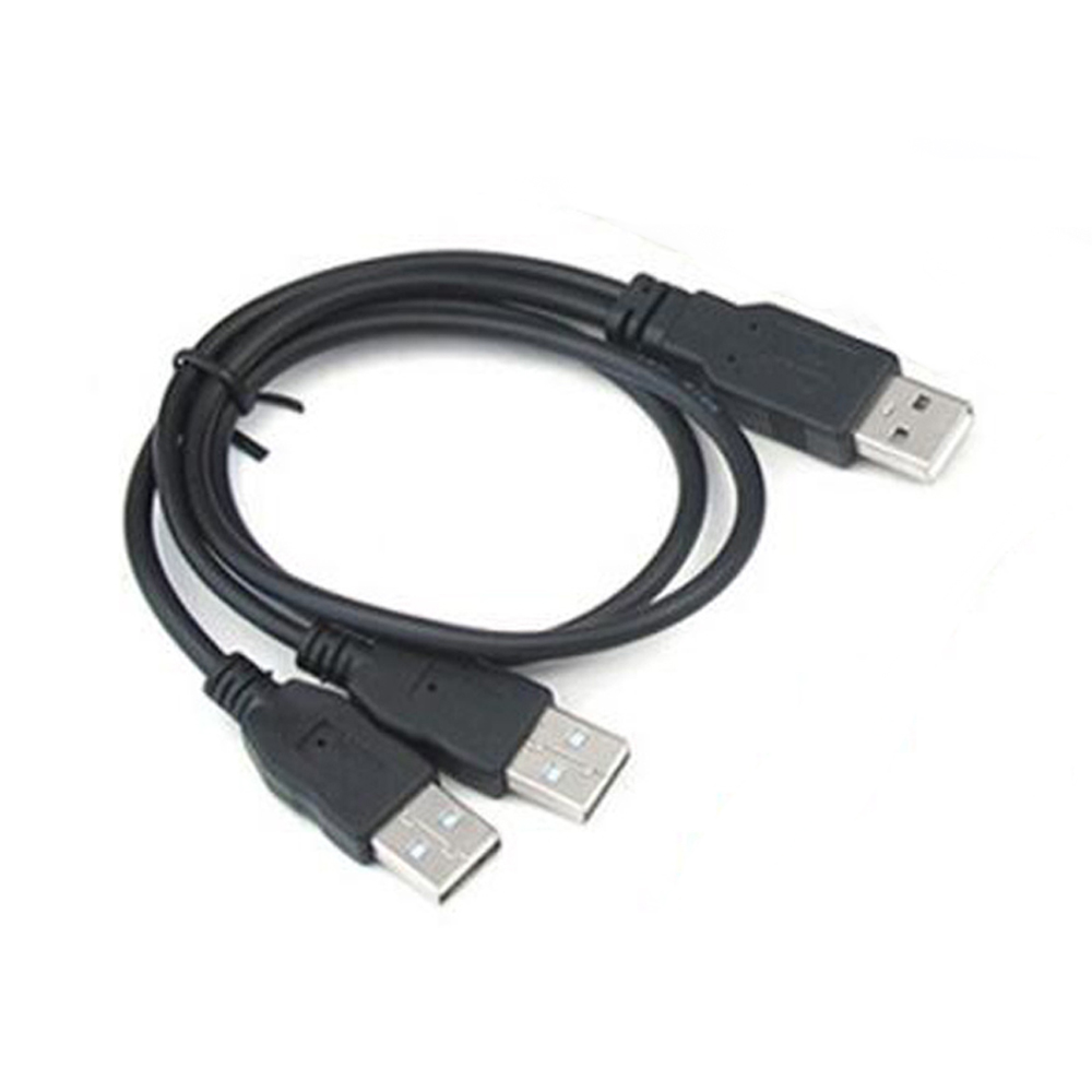 Harici Diskler Için Usb Y Kablo 3 Ucu Usb Kablo