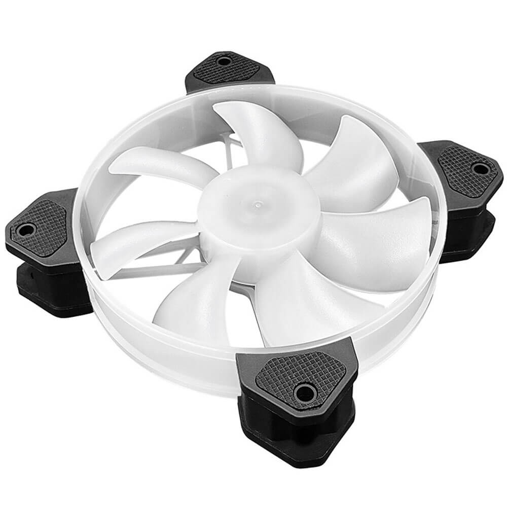 Coolmoon 12Cm 6 Pin Rgb Kasa Fanı Işıklı Renkli Rainbow Fan