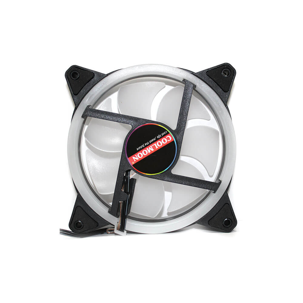Coolmoon Rgb 12 Cm Kasa Fanı Rainbow Fan 3 Pin Pwm 2 Pin Molex