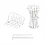 2.5*100mm - Beyaz - 10cm Kablo Bağı - Kablo Kelepçesi Düzenleyici