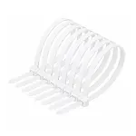 2.5*100mm - Beyaz - 10cm Kablo Bağı - Kablo Kelepçesi Düzenleyici
