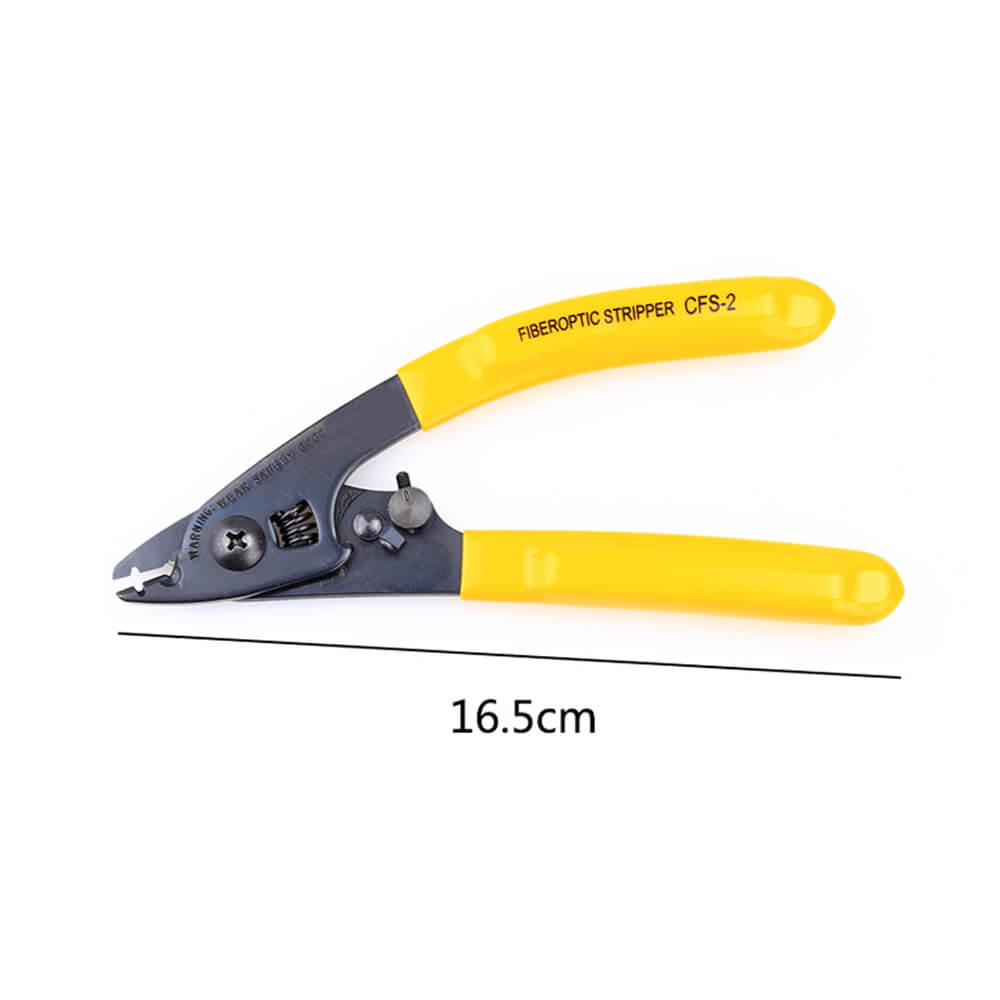 Cfs-2 Fiber Optik Sıyırma Aleti Sivri Ağızlı Pense Fiber Optik Tel Sıyırıcı Kablo Soyucu 2 Dişli