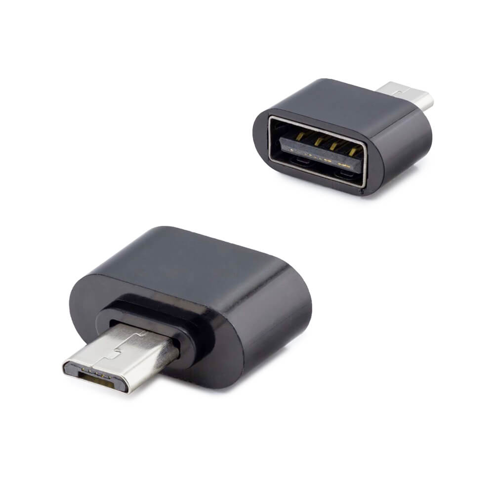Micro USB to USB OTG Çevirici Dönüştürcü Siyah