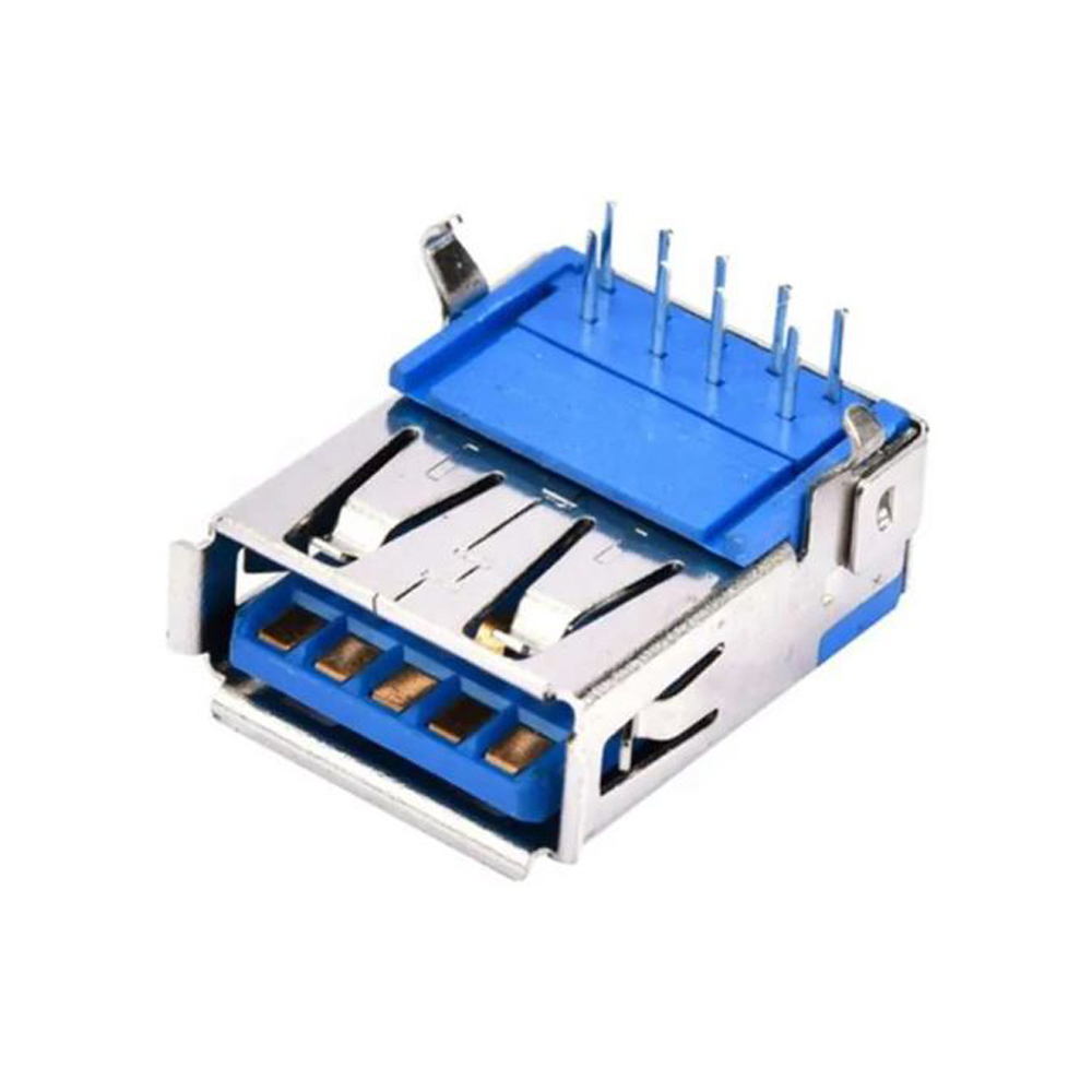 Usb 3.0 Dişi Konnektör 9 Pin Pcb Şase Dişi Usb Soket