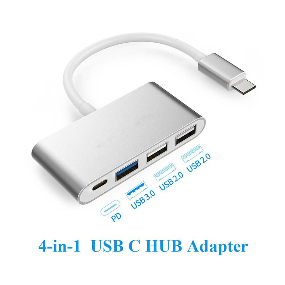 Type-C 3.1 Usb Hub - Usb C to 2xUsb 2.0 , Usb 3.0 Çoklayıcı