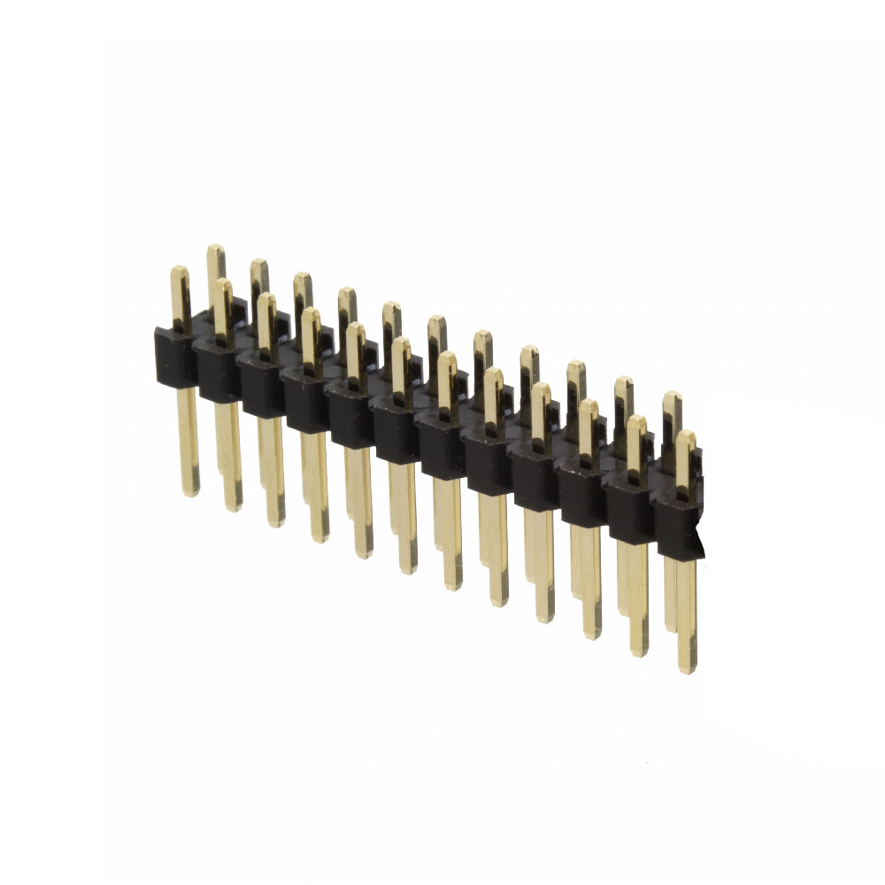 12 Pin 2x12 8.6mm 2.00mm Erkek - Erkek header Altı Kaplama