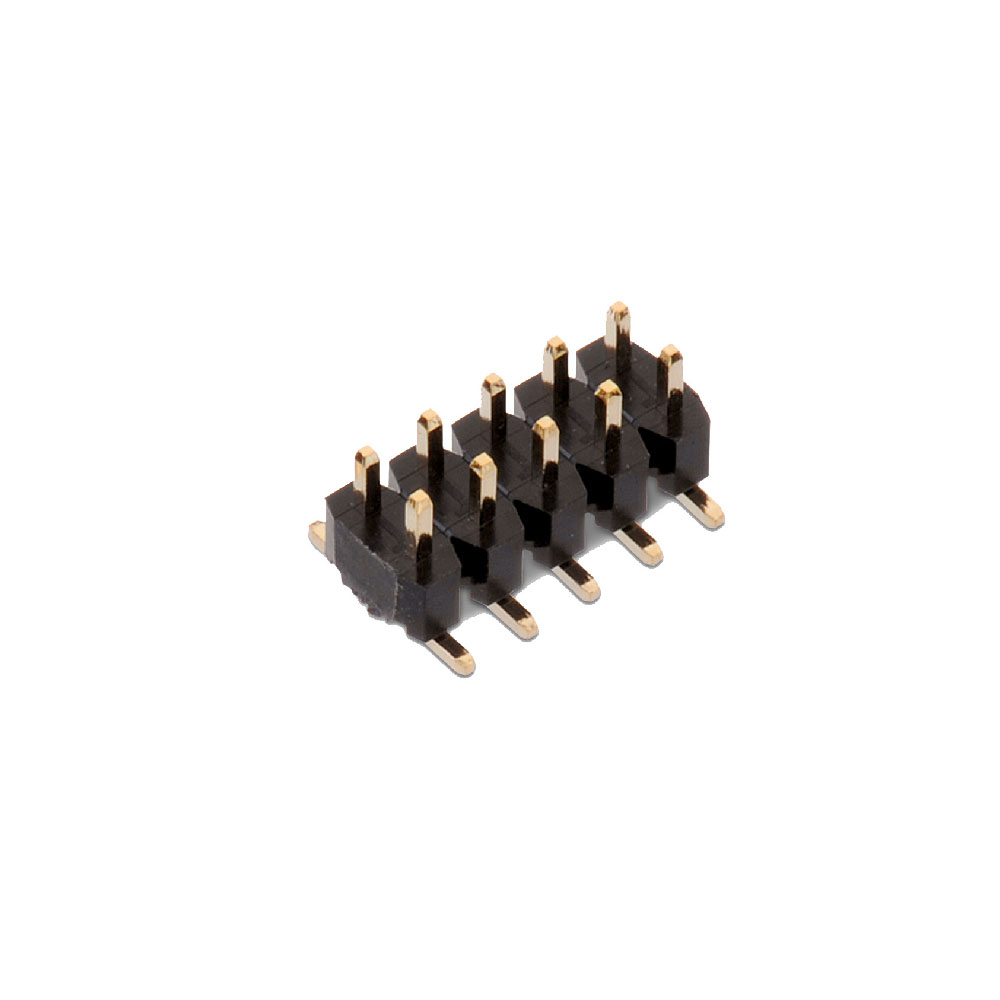 5 Pin 2x5 6.6mm 2.00mm SMD Erkek - Erkek header Altın