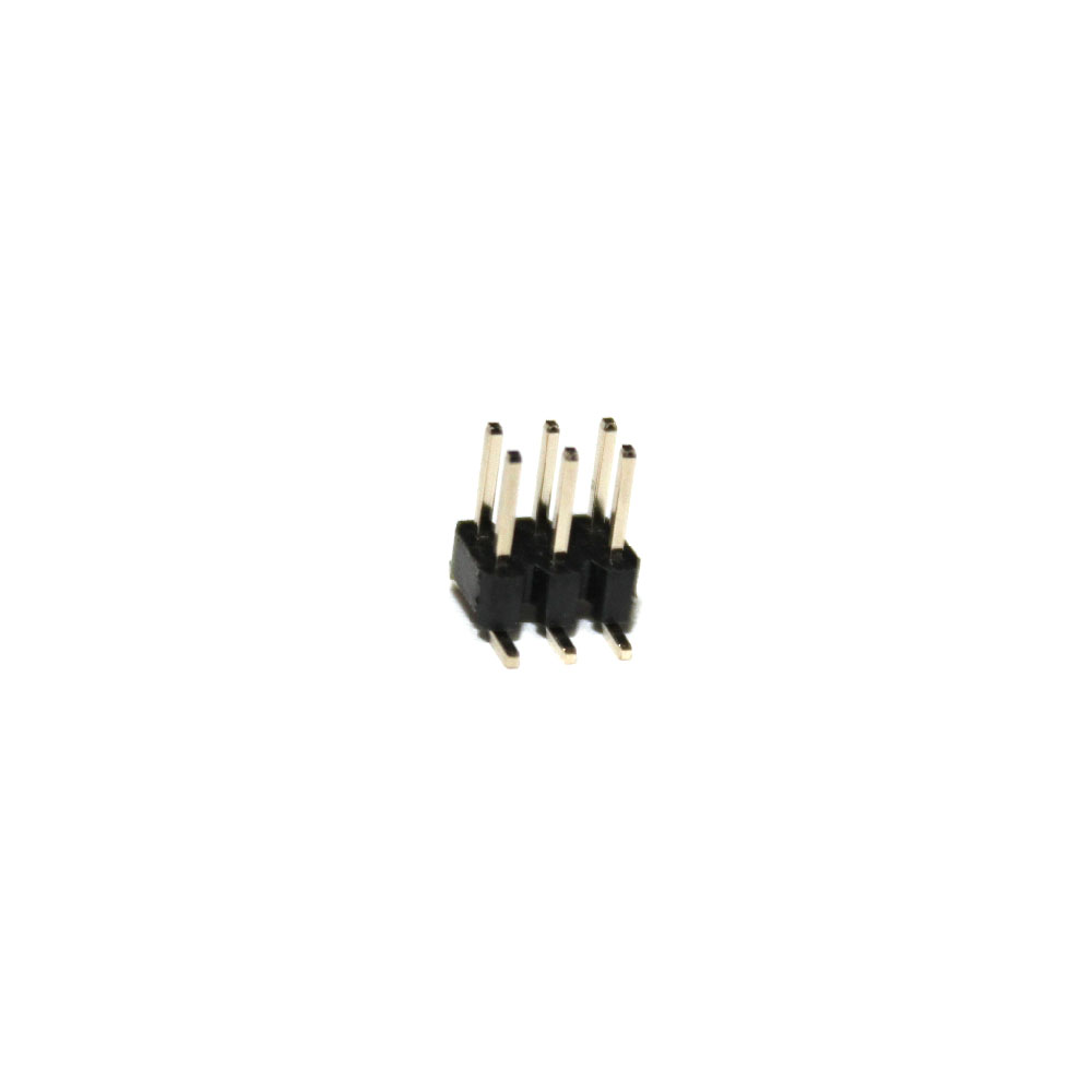 3 Pin 3x2 6.6mm 2.00mm Erkek - Erkek header Altın Kaplama SMT Tip