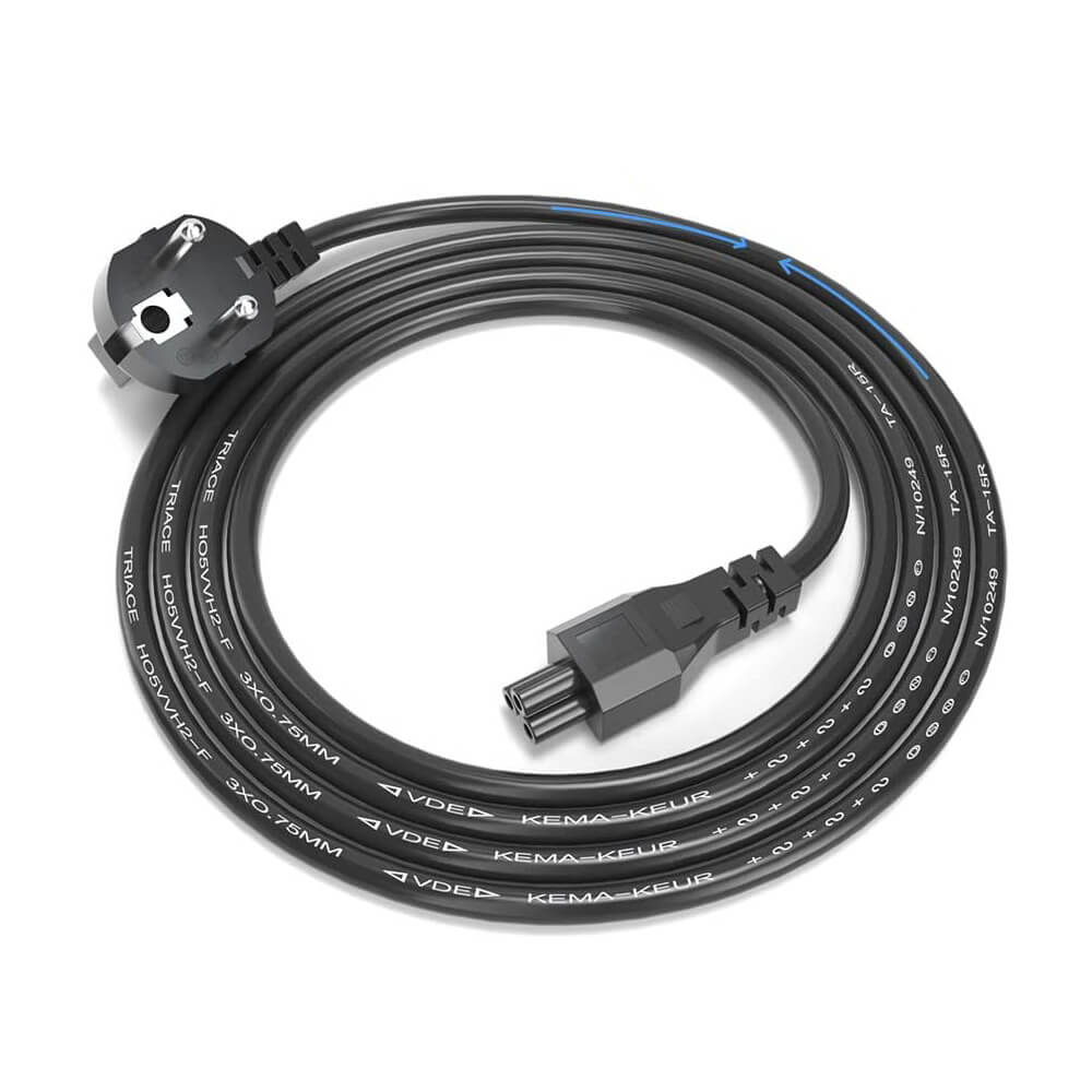 Yonca Power Kablosu - Notebook Laptop Adaptör Güç Kablosu - 5 mt