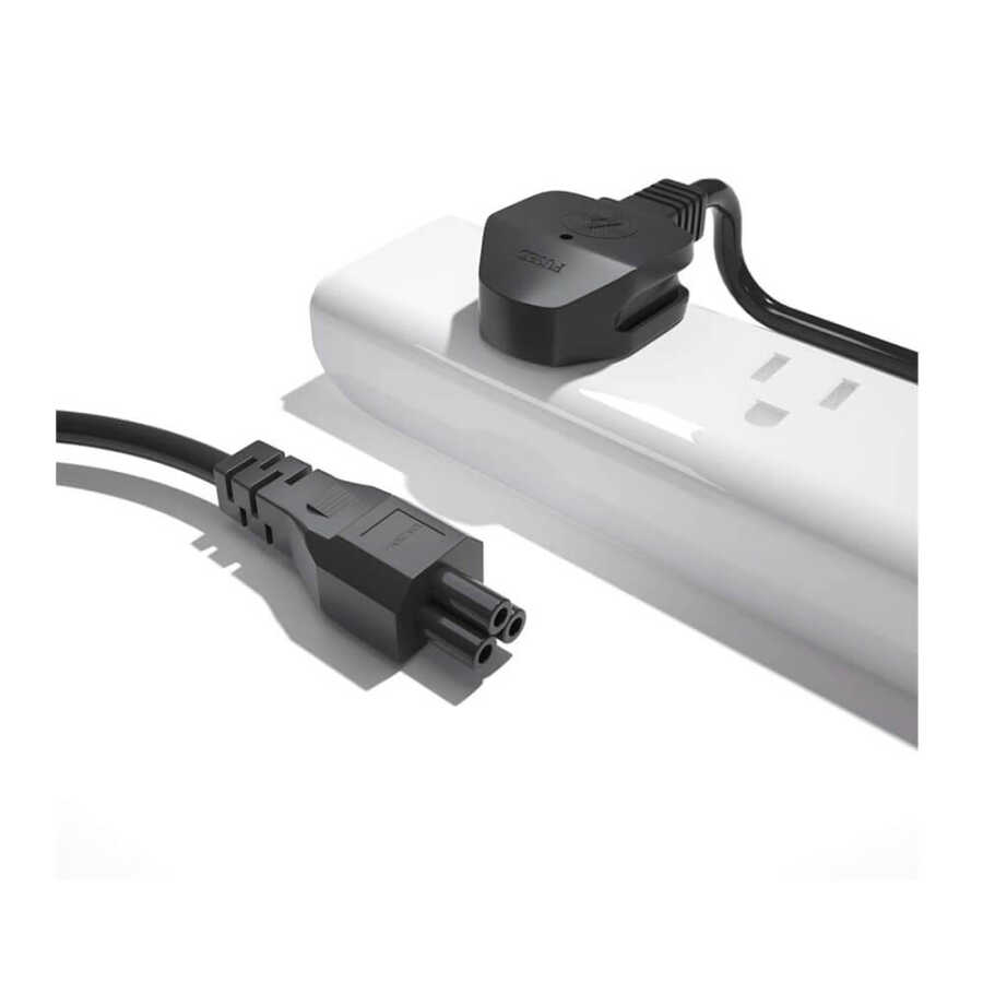 İngiliz C5 Yonca Power Kablosu - UK İngiltere Notebook Pc Güç Kablosu - 1.8m