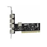 PCI USB 2.0 Genişletme Kartı 5 Port VIA VT6212L